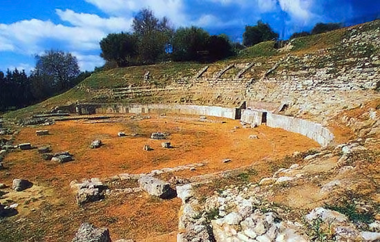 teatro greco romano locri Epizefiri