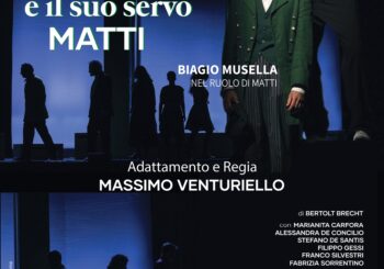 MASSIMO VENTURIELLO IN “IL SIGNOR PUNTILA E IL SUO SERVO MATTI”